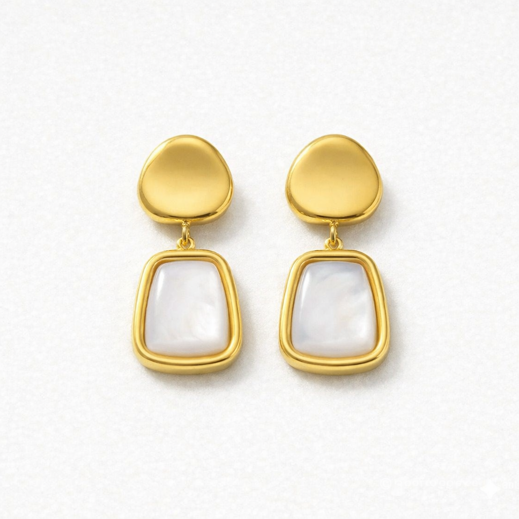 Ivory Aura Earrings