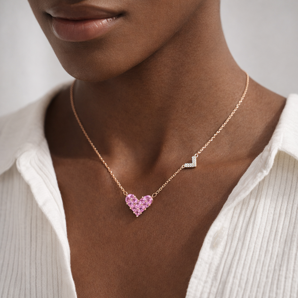 Rosalie Heart Necklace