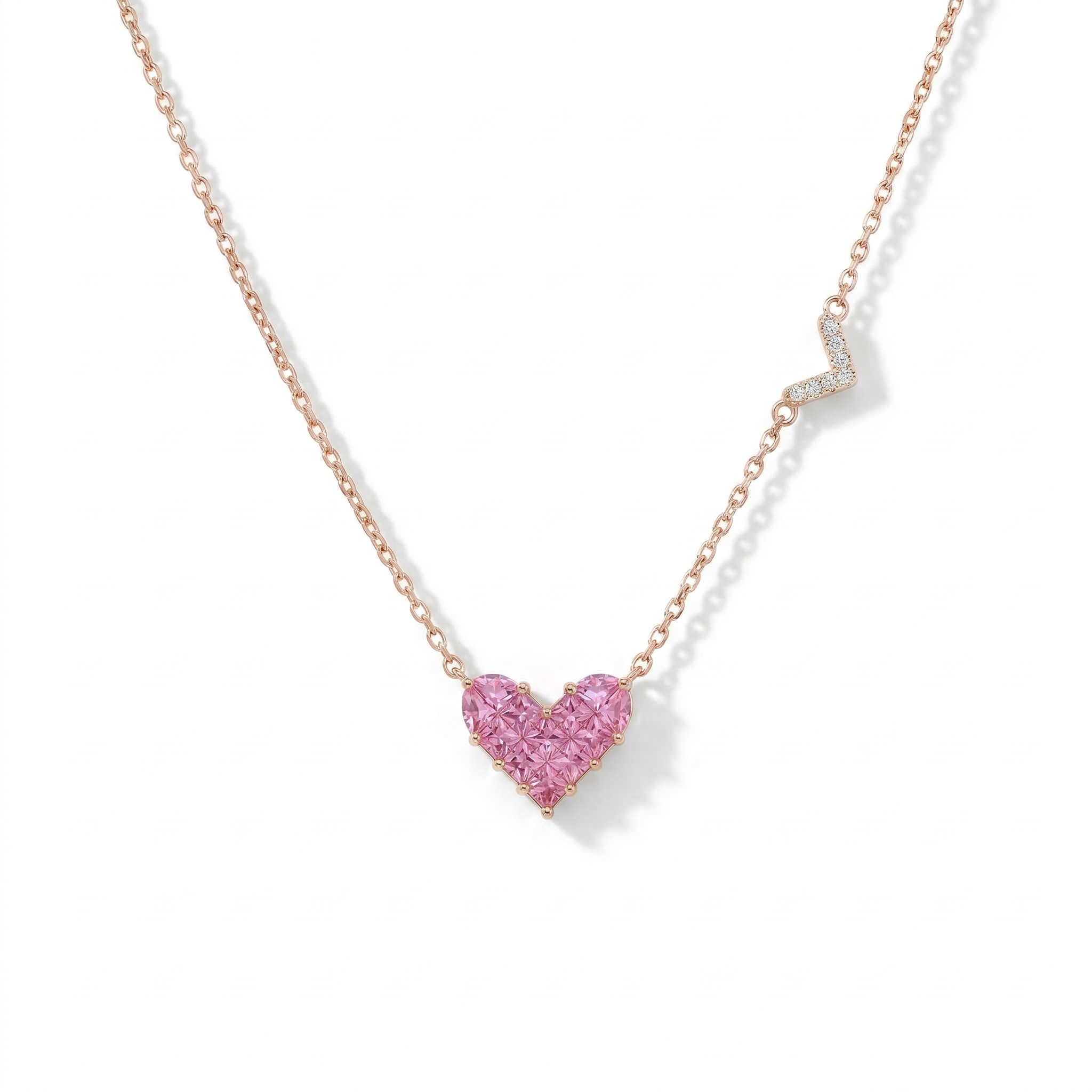 Rosalie Heart Necklace
